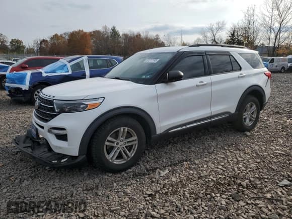 ✅ 2020 Ford Explorer XLT • VIN: 1FMSK8DH2LGB70448 • Lot: 91511145. Listed on Copart with 62,984 mi. Free auction sales archive from the USA and detailed vehicle history report at DreamBid. Image 1.