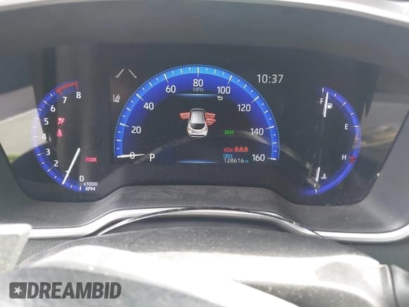 ✅ 2019 Toyota Corolla XSE • VIN: JTNK4RBE8K3031472 • Lot: 43624042. Listed on IAAI with 128,616 mi. Free auction sales archive from the USA and detailed vehicle history report at DreamBid. Image 7.