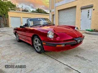 ✅ 1988 Alfa Romeo Spider • VIN: ZARBA5565J1061264 • Lot: 95662235. Listed on Copart with 89,914 mi. Free auction sales archive from the USA and detailed vehicle history report at DreamBid. Image 1.