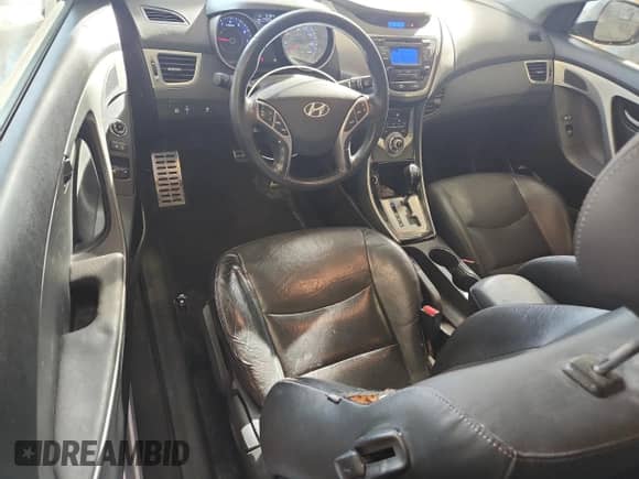 2013 Hyundai Elantra GS z VIN KMHDH6AEXDU016353, wystawiony jako Copart lot #86101895 z przebiegiem 174 374 mil mil oraz Nie do naprawy • Non repairable. Historia ofert i sprzedaży dostępna na DreamBid. Obrazek 8.