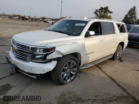 ✅ 2015 Chevrolet Suburban LTZ • VIN: 1GNSKKKC1FR556108 • Lot: 78140614. Wystawiony na Copart z przebiegiem 159 104 mil. Bezpłatny archiwum sprzedaży aukcyjnych z USA i szczegółowy raport historii pojazdu na DreamBid. Zdjęcie 1.