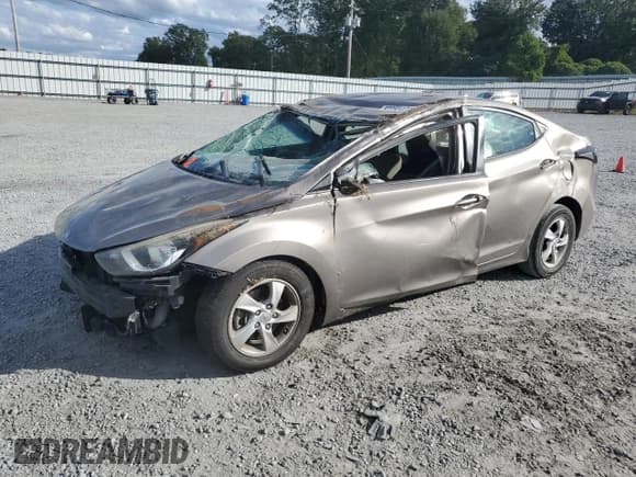 ✅ 2015 Hyundai Elantra SE • VIN: 5NPDH4AE9FH622068 • Lot: 82255405. Listed on Copart with Not provided. Free auction sales archive from the USA and detailed vehicle history report at DreamBid. Image 1.