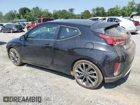 2020 Hyundai Veloster Premium с VIN KMHTG6AF8LU021704, выставлен на аукционе Copart как лот 61575535 с пробегом 80 451 миль миль и Списание • Salvage title. История ставок и продаж доступна на DreamBid. Изображение 2.
