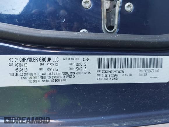 ✅ 2015 Dodge Charger SE • VIN: 2C3CDXBG1FH722333 • Lot: 43682694. Wystawiony na IAAI z przebiegiem 142 601 mil. Bezpłatny archiwum sprzedaży aukcyjnych z USA i szczegółowy raport historii pojazdu na DreamBid. Zdjęcie 9.