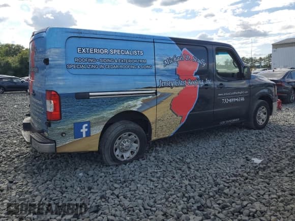 ✅ 2013 Nissan NV S • VIN: 1N6BF0KM8DN111781 • Lot: 70624285. Listed on Copart with Not provided. Free auction sales archive from the USA and detailed vehicle history report at DreamBid. Image 3.