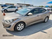✅ 2016 Hyundai Elantra SE • VIN: 5NPDH4AE0GH772460 • Lot: 80504075. Listed on Copart with 148,527 mi. Free auction sales archive from the USA and detailed vehicle history report at DreamBid. Image 1.