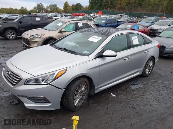 ✅ 2015 Hyundai Sonata Limited • VIN: 5NPE34AF5FH213349 • Лот: 43430041. Опубликован ранее на IAAI с пробегом 148 928 миль. Бесплатный доступ к архиву аукционных продаж из США и подробный отчёт об истории автомобиля на DreamBid. Изображение 2.