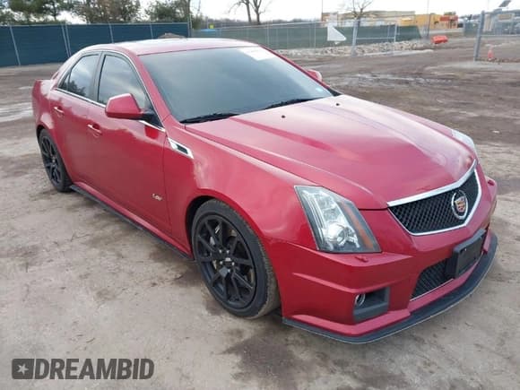 ✅ 2011 Cadillac CTS-V • VIN: 1G6DV5EP1B0130333 • Lot: 41488420. Listed on IAAI with 79,244 mi. Free auction sales archive from the USA and detailed vehicle history report at DreamBid. Image 1.