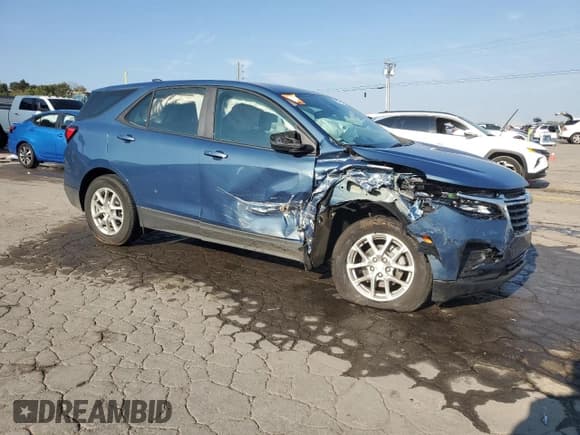 ✅ 2024 Chevrolet Equinox LS • VIN: 3GNAXHEG6RL346808 • Лот: 81076655. Опубликован ранее на Copart с пробегом 31 481 миль. Бесплатный доступ к архиву аукционных продаж из США и подробный отчёт об истории автомобиля на DreamBid. Изображение 4.