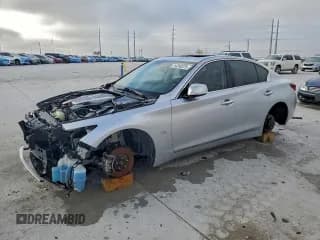 ✅ 2018 Infiniti Q50 Luxe • VIN: JN1EV7AR8JM436802 • Lot: 94266225. Listed on Copart with 98,391 mi. Free auction sales archive from the USA and detailed vehicle history report at DreamBid. Image 1.