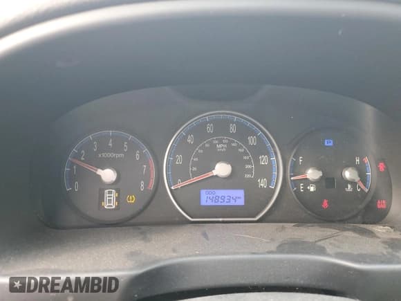 ✅ 2008 Hyundai Santa Fe GLS • VIN: 5NMSG13D78H158209 • Lot: 83012064. Listed on Copart with 148,934 mi. Free auction sales archive from the USA and detailed vehicle history report at DreamBid. Image 9.