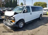 ✅ 2023 Chevrolet Express Passenger LS • VIN: 1GAZGNFP3P1234182 • Lot: 90387125. Listed on Copart with 36,837 mi. Free auction sales archive from the USA and detailed vehicle history report at DreamBid. Image 1.