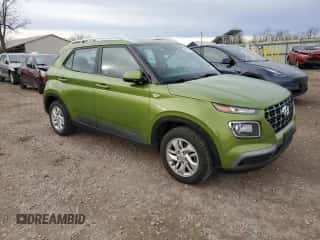2020 Hyundai Venue SEL with VIN KMHRC8A38LU044133, listed as a Copart auction lot 80833314 with 34,150 mi miles and Salvage title. Bid and sale history available at DreamBid. Image 4.