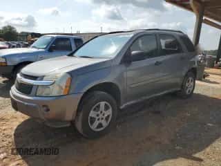 2005 Chevrolet Equinox LS z VIN 2CNDL23F456065500, wystawiony jako Copart lot #65382844 z przebiegiem 189 136 mil mil oraz Szkoda całkowita • Salvage title. Historia ofert i sprzedaży dostępna na DreamBid. Obrazek 1.