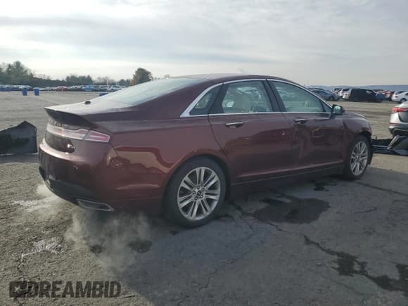 ✅ 2015 Lincoln MKZ • VIN: 3LN6L2JK6FR608252 • Lot: 93390595. Listed on Copart with 119,157 mi. Free auction sales archive from the USA and detailed vehicle history report at DreamBid. Image 3.