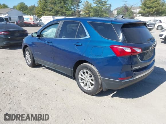 ✅ 2021 Chevrolet Equinox LT • VIN: 2GNAXUEV2M6122231 • Lot: 43386573. Listed on IAAI with 78,589 mi. Free auction sales archive from the USA and detailed vehicle history report at DreamBid. Image 3.