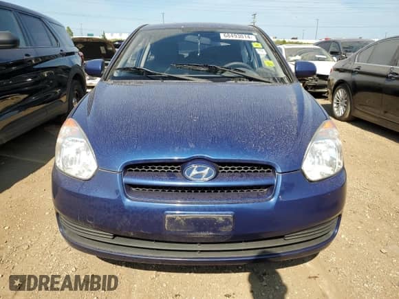 2010 Hyundai Accent GS with VIN KMHCM3AC9AU156748, listed as a Copart auction lot 68493014 with 124,228 mi miles and Salvage title. Bid and sale history available at DreamBid. Image 5.