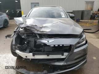 2015 Hyundai Genesis 3.8L z VIN KMHGN4JEXFU101125, wystawiony jako Copart lot #77968564 z przebiegiem 32 522 mil mil oraz Szkoda całkowita • Salvage title. Historia ofert i sprzedaży dostępna na DreamBid. Obrazek 5.