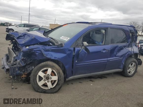 ✅ 2006 Chevrolet Equinox LT • VIN: 2CNDL73F166017421 • Лот: 52535105. Опубликован ранее на Copart с пробегом Не указан. Бесплатный доступ к архиву аукционных продаж из США и подробный отчёт об истории автомобиля на DreamBid. Изображение 1.