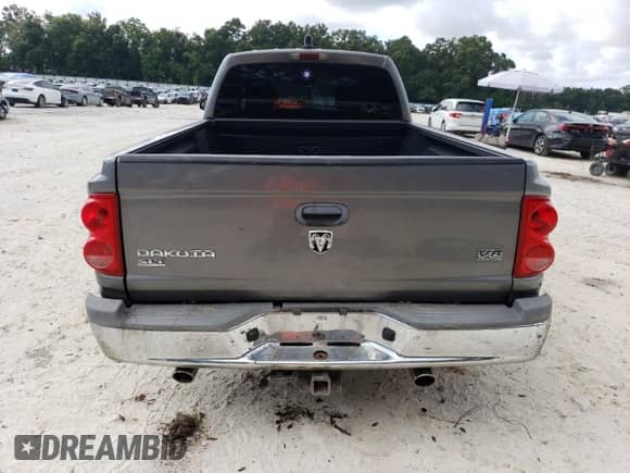 2005 Dodge Dakota SLT with VIN 1D7HW42N95S290614, listed as a Copart auction lot 72079414 with 130,925 mi miles and Salvage title. Bid and sale history available at DreamBid. Image 6.