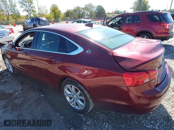 ✅ 2017 Chevrolet Impala LT • VIN: 1G1105S34HU186387 • Лот: 43419728. Опубликован ранее на IAAI с пробегом 150 311 миль. Бесплатный доступ к архиву аукционных продаж из США и подробный отчёт об истории автомобиля на DreamBid. Изображение 3.