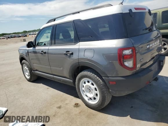 ✅ 2023 Ford Bronco Sport Heritage • VIN: 3FMCR9G60PRD88161 • Lot: 56848755. Listed on Copart with 36,296 mi. Free auction sales archive from the USA and detailed vehicle history report at DreamBid. Image 2.
