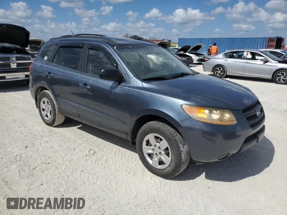 ✅ 2009 Hyundai Santa Fe GLS • VIN: 5NMSG13D49H284237 • Lot: 77692464. Listed on Copart with Not provided. Free auction sales archive from the USA and detailed vehicle history report at DreamBid. Image 4.
