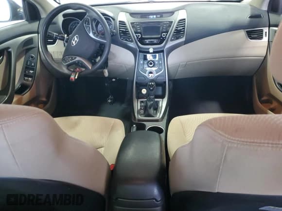 ✅ 2015 Hyundai Elantra SE • VIN: KMHDH4AE5FU379358 • Lot: 66410335. Listed on Copart with 118,507 mi. Free auction sales archive from the USA and detailed vehicle history report at DreamBid. Image 8.