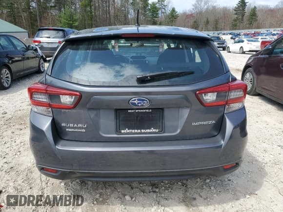 ✅ 2020 Subaru Impreza • VIN: 4S3GTAB63L3721641 • Lot: 53788775. Listed on Copart with 90,812 mi. Free auction sales archive from the USA and detailed vehicle history report at DreamBid. Image 6.