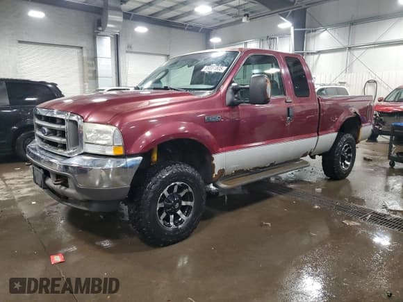 ✅ 2004 Ford F-250 XL • VIN: 1FTNX21L64EB18570 • Lot: 89081805. Listed on Copart with 85,153 mi. Free auction sales archive from the USA and detailed vehicle history report at DreamBid. Image 1.