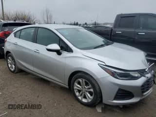 ✅ 2019 Chevrolet Cruze LT • VIN: 3G1BE6SM6KS594417 • Lot: 45664993. Listed on Copart with 83,060 mi. Free auction sales archive from the USA and detailed vehicle history report at DreamBid. Image 4.
