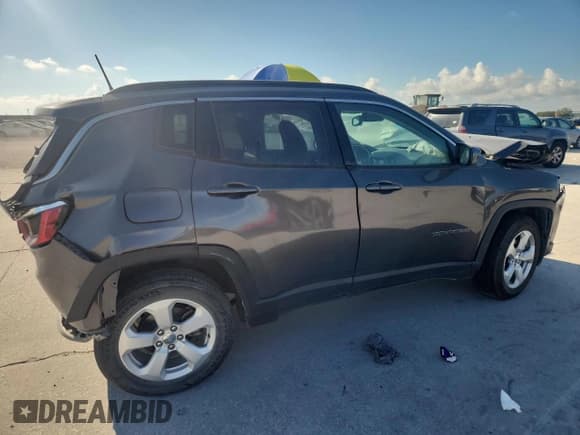 ✅ 2021 Jeep Compass Latitude • VIN: 3C4NJCBB8MT509989 • Lot: 85675155. Listed on Copart with Not provided. Free auction sales archive from the USA and detailed vehicle history report at DreamBid. Image 3.