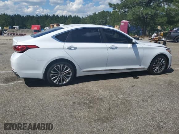 ✅ 2017 Genesis G80 3.8L • VIN: KMHGN4JE6HU210152 • Лот: 56148105. Опубликован ранее на Copart с пробегом 114 821 миль. Бесплатный доступ к архиву аукционных продаж из США и подробный отчёт об истории автомобиля на DreamBid. Изображение 3.