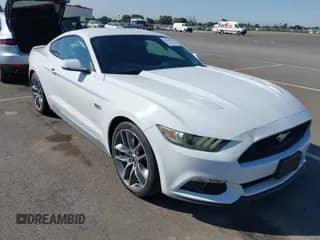 2017 Ford Mustang GT with VIN 1FA6P8CFXH5277926, listed as a IAAI auction lot 43143734 with 46,194 mi miles and . Bid and sale history available at DreamBid. Image 1.