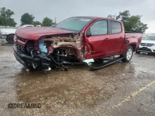 ✅ 2021 Chevrolet Colorado 4WD LT • VIN: 1GCGTCEN8M1209921 • Lot: 65036975. Listed on Copart with Not provided. Free auction sales archive from the USA and detailed vehicle history report at DreamBid. Image 1.