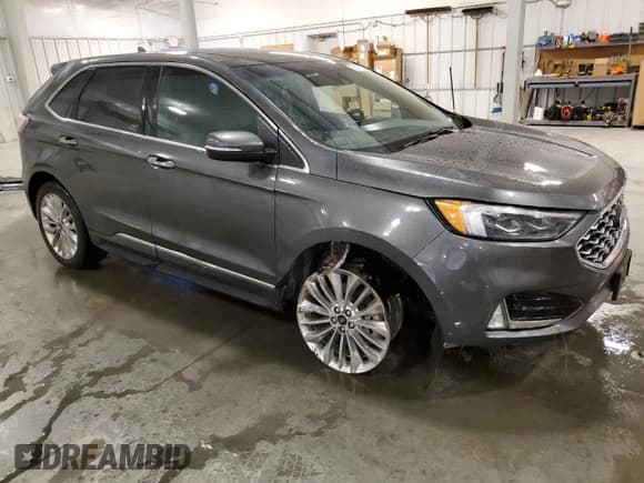 ✅ 2020 Ford Edge Titanium • VIN: 2FMPK4K94LBA13053 • Lot: 85781055. Listed on Copart with 61,189 mi. Free auction sales archive from the USA and detailed vehicle history report at DreamBid. Image 4.