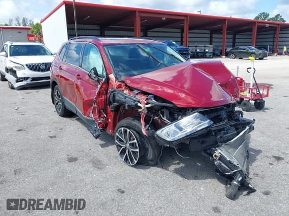✅ 2021 Volkswagen Tiguan SE • VIN: 3VV3B7AX2MM032142 • Лот: 39698567. Опубликован ранее на IAAI с пробегом 58 556 миль. Бесплатный доступ к архиву аукционных продаж из США и подробный отчёт об истории автомобиля на DreamBid. Изображение 1.