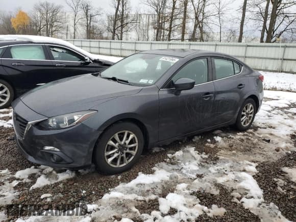 ✅ 2016 Mazda 3 i Touring • VIN: 3MZBM1W70GM266971 • Лот: 91421995. Опубликован ранее на Copart с пробегом 83 746 миль. Бесплатный доступ к архиву аукционных продаж из США и подробный отчёт об истории автомобиля на DreamBid. Изображение 1.