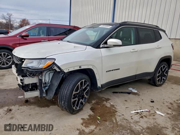 ✅ 2018 Jeep Compass Limited • VIN: 3C4NJDCBXJT149155 • Lot: 93930085. Wystawiony na Copart z przebiegiem 80 988 mil. Bezpłatny archiwum sprzedaży aukcyjnych z USA i szczegółowy raport historii pojazdu na DreamBid. Zdjęcie 1.
