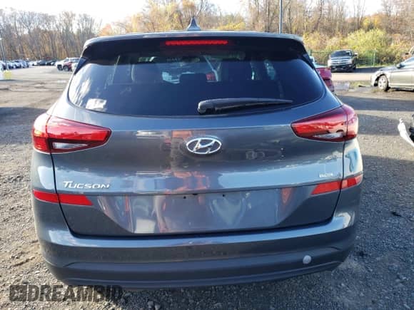 2019 Hyundai Tucson SE with VIN KM8J2CA48KU924467, listed as a Copart auction lot 90989735 with 41,266 mi miles and Salvage title. Bid and sale history available at DreamBid. Image 6.