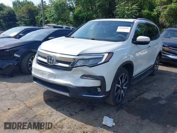 ✅ 2021 Honda Pilot Touring 8-Passenger • VIN: 5FNYF6H95MB091006 • Лот: 42509101. Опубликован ранее на IAAI с пробегом 43 879 миль. Бесплатный доступ к архиву аукционных продаж из США и подробный отчёт об истории автомобиля на DreamBid. Изображение 2.
