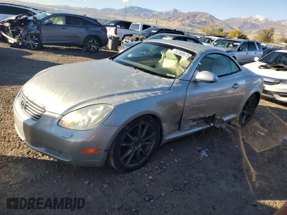 ✅ 2003 Lexus SC 430 • VIN: JTHFN48Y330036720 • Lot: 82568675. Wystawiony na Copart z przebiegiem 192 715 mil. Bezpłatny archiwum sprzedaży aukcyjnych z USA i szczegółowy raport historii pojazdu na DreamBid. Zdjęcie 1.