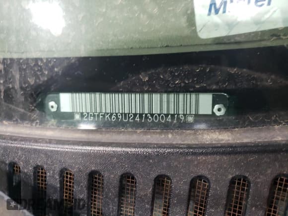 ✅ 2004 GMC Sierra Denali • VIN: 2GTFK69U241300419 • Lot: 49101025. Listed on Copart with 259,569 mi. Free auction sales archive from the USA and detailed vehicle history report at DreamBid. Image 12.