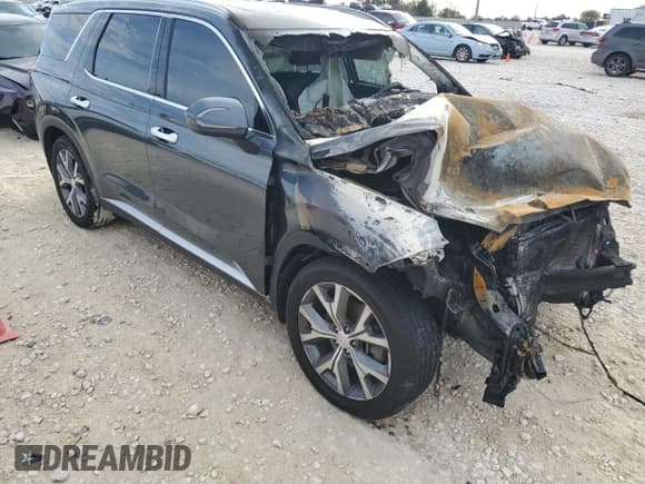 ✅ 2021 Hyundai Palisade SEL • VIN: KM8R4DHE8MU185024 • Lot: 83273484. Listed on Copart with Not provided. Free auction sales archive from the USA and detailed vehicle history report at DreamBid. Image 4.