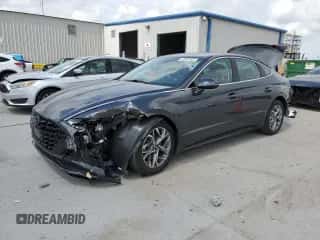 ✅ 2021 Hyundai Sonata SEL • VIN: 5NPEL4JAXMH068407 • Лот: 47038153. Размещён на Copart с пробегом 24 933 миль миль. Получите бесплатный доступ к архиву аукционных продаж из США и посмотрите подробный отчёт об истории автомобиля на DreamBid. Изображение 1.