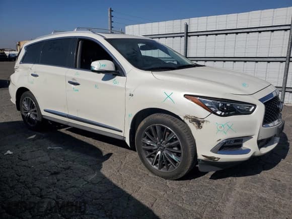 ✅ 2020 Infiniti QX60 Luxe • VIN: 5N1DL0MN8LC515731 • Lot: 90849075. Listed on Copart with 148,686 mi. Free auction sales archive from the USA and detailed vehicle history report at DreamBid. Image 4.