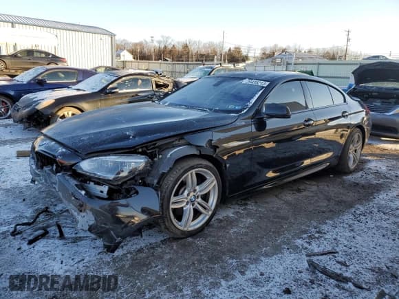 ✅ 2015 BMW 6 Series 640i xDrive • VIN: WBA6B8C57FD453007 • Lot: 39435213. Listed on Copart with 88,643 mi. Free auction sales archive from the USA and detailed vehicle history report at DreamBid. Image 1.