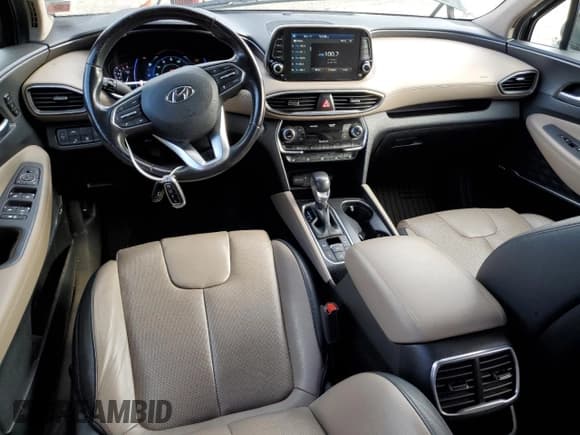 ✅ 2020 Hyundai Santa Fe Limited • VIN: 5NMS53AA4LH143735 • Lot: 72326483. Wystawiony na Copart z przebiegiem 39 900 mil. Bezpłatny archiwum sprzedaży aukcyjnych z USA i szczegółowy raport historii pojazdu na DreamBid. Zdjęcie 8.