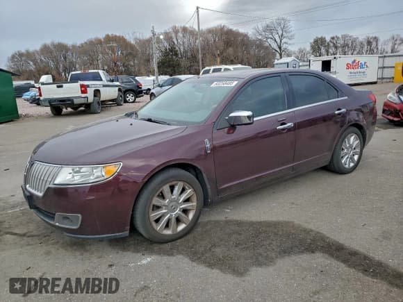 ✅ 2012 Lincoln MKZ • VIN: 3LNHL2JC2CR831255 • Lot: 93258485. Listed on Copart with 125,139 mi. Free auction sales archive from the USA and detailed vehicle history report at DreamBid. Image 1.