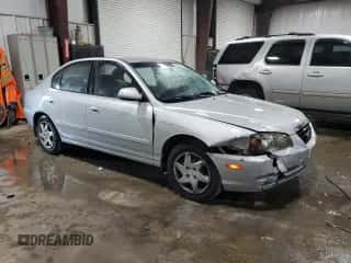 2006 Hyundai Elantra GLS with VIN KMHDN46D36U352961, listed as a Copart auction lot 72213854 with 119,543 mi miles and Salvage title. Bid and sale history available at DreamBid. Image 4.